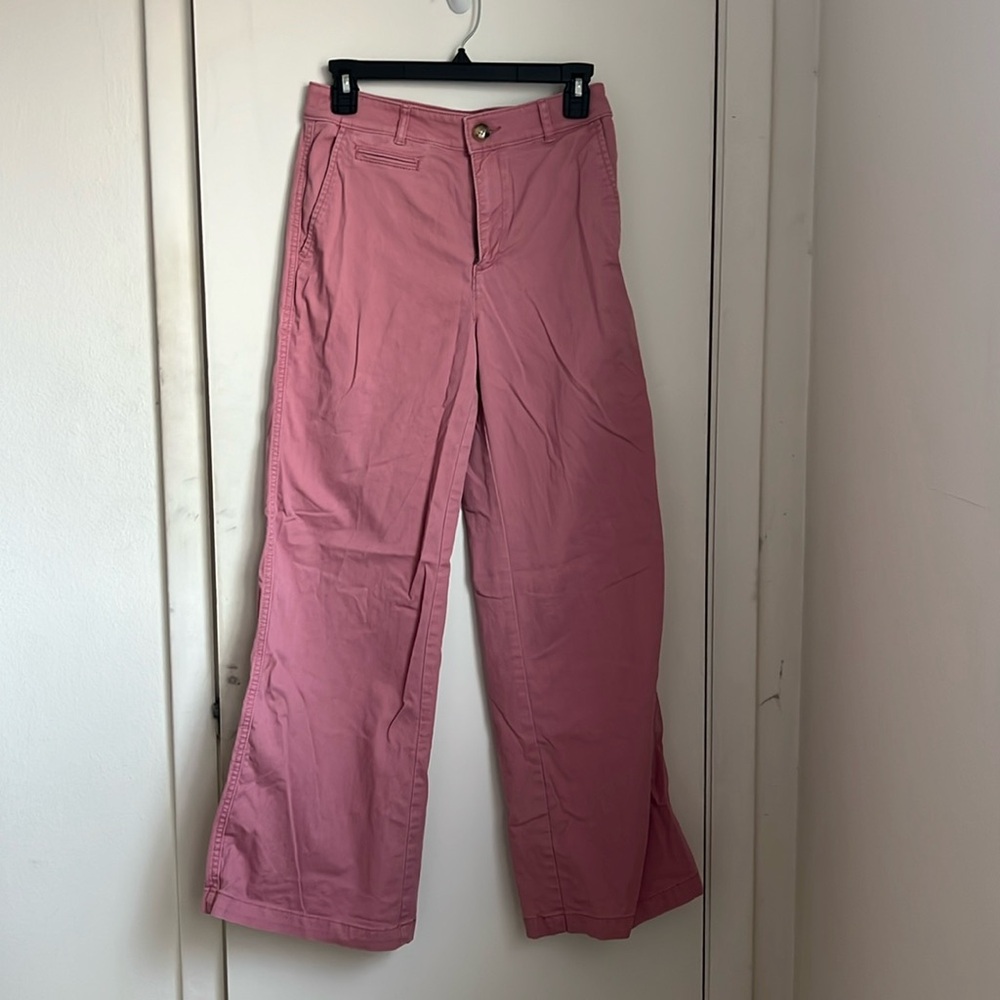 Pink trousers